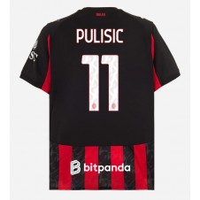 AC Milan Christian Pulisic #11 Hjemmedrakt 2025-26 Kortermet AC Milan Christian Pulisic #11 Hjemmedrakt 2025-26 Kortermet